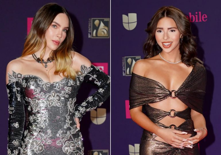 Ángela Aguilar se va cuando le toca cantar a Belinda en Premio Lo Nuestro; luego regresa