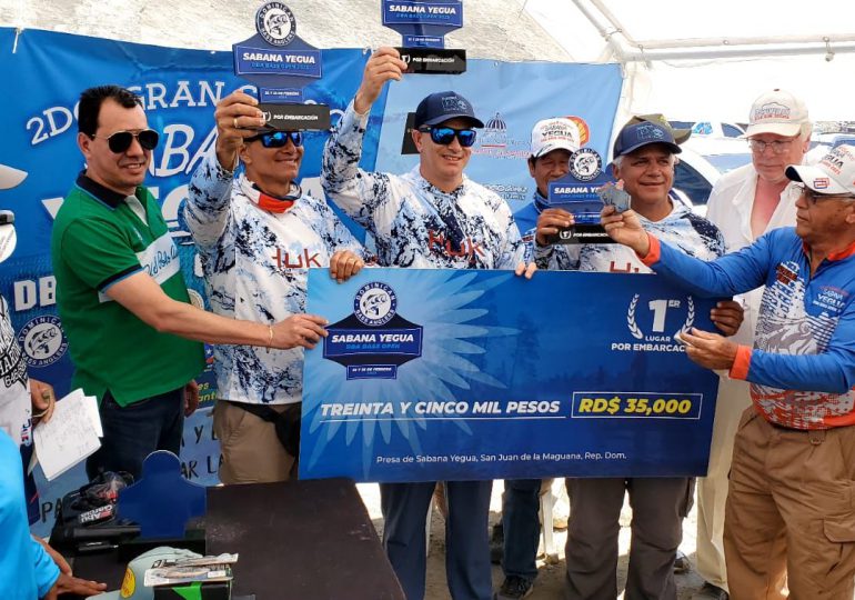 Proyecto Romero patrocina torneo de pesca en la presa de Sabana Yegua en San Juan de la Maguana