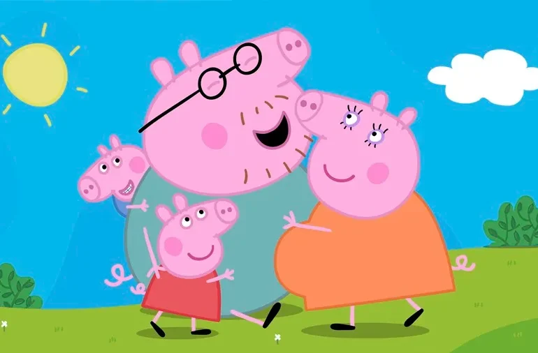 Mamá Pig, la madre de la cerdita animada Peppa, está embarazada