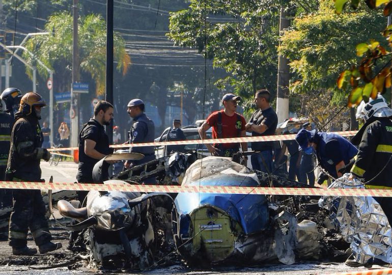 Fallo en el motor, la principal hipótesis tras la caída de un avión en Brasil