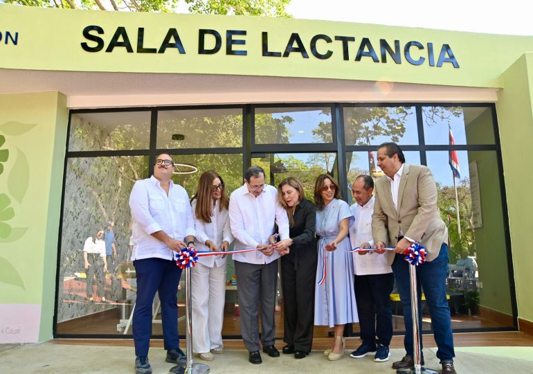 Alcaldía del DN y el Banco BHD inauguran sala de lactancia en el parque Iberoamérica