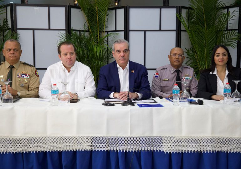 Presidente Abinader encabeza reunión de seguimiento al Plan de Seguridad Ciudadana