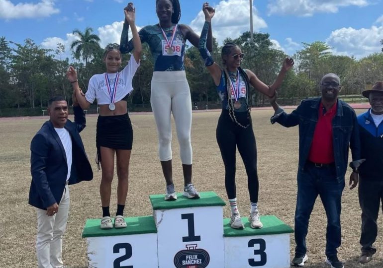 Marisabel Senyu imponen una nueva marca personal con salto de 1.90 metros