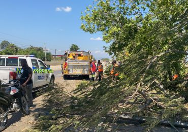 911 coordina asistencia tras deslizamiento de camión en La Vega