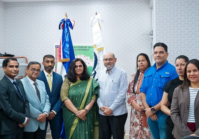 Comisión de la India y autoridades de Onesvie se reúnen para evaluar resiliencia de infraestructuras críticas en RD