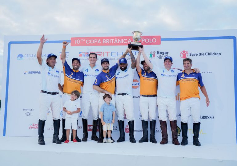 Cámara Británica de Comercio celebró su Copa Británica de Polo, en su X edición