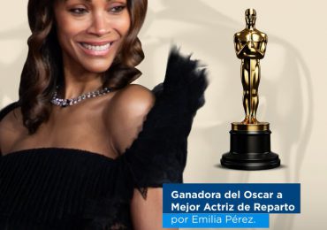 Presidente Luis Abinader felicita a Zoé Saldaña por su premio Oscar