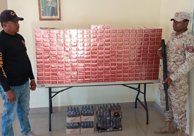 Detienen hombre con 49,800 unidades de cigarrillos en Elías Piña