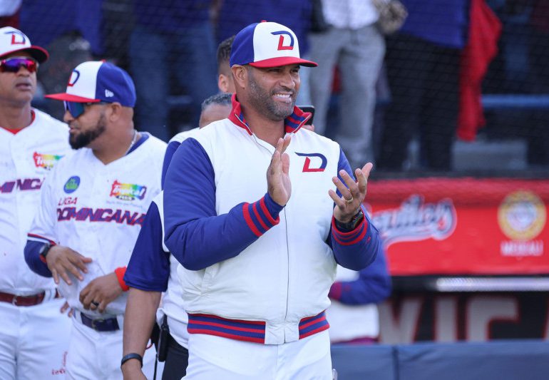 ¡Oficial! Albert Pujols dirigente de RD para el Clásico Mundial 2026