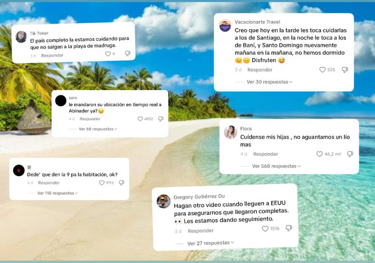 “Niñeros Online” la nueva tendencia de TikTok que “cuida” turistas en Punta Cana