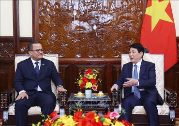 Presidente de Vietnam felicita al embajador Jaime Francisco Rodríguez