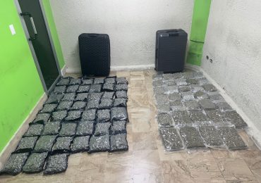 Incautan 79 paquetes de marihuana en el Aeropuerto Internacional de Punta Cana en Operativo Conjunto de la DNCD y CESAC