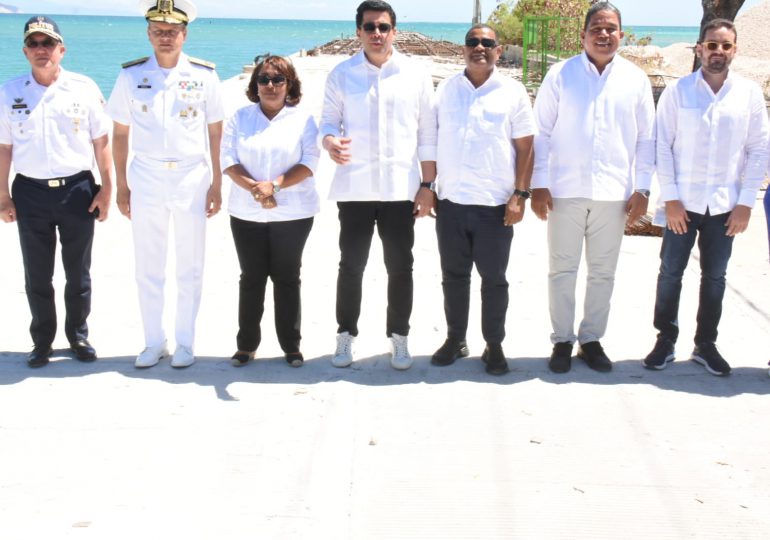 David Collado da inicio a la construcción de la Terminal de Cruceros en Barahona