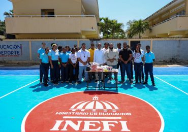 Montellano recibe renovada cancha deportiva con el apoyo integral de INEFI y la comunidad educativa