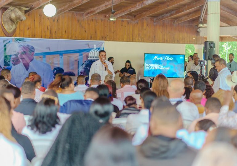 Liga Municipal Dominicana lidera iniciativas del Gobierno en Monte Plata