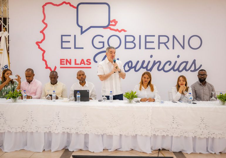 Ministro Neney Cabrera encabeza inicio “ El gobierno en Las provincias“ en La Romana