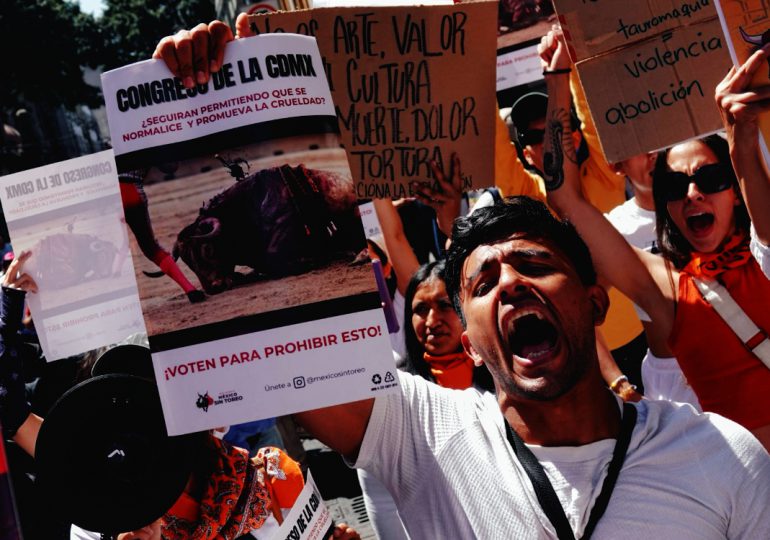 Tensión en el Congreso de Ciudad de México previo a debate sobre prohibición de la tauromaquia