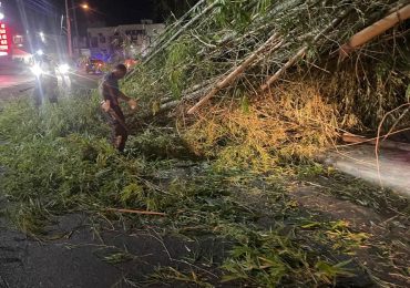 Alcalde Nelson de la Rosa dispone limpiar área afectada por incendio ocurrido cerca de la casa de Peña Gómez