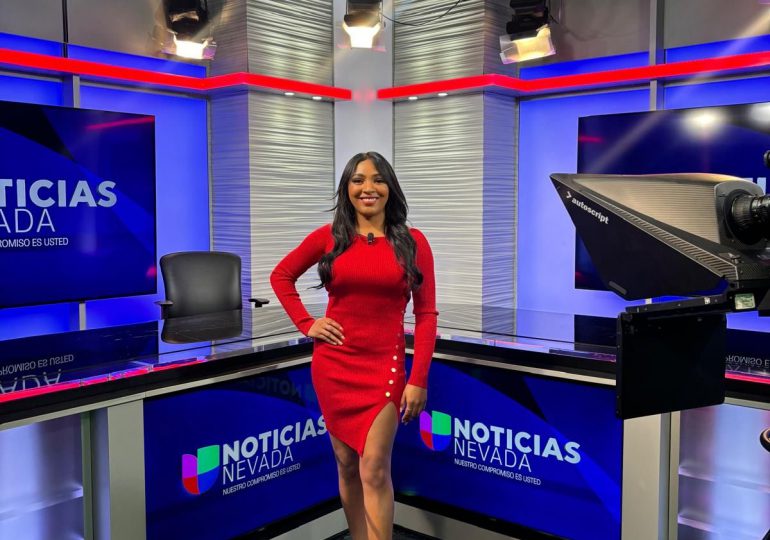 Adriana Rodríguez la periodista dominicana y boricua que se destaca en Univisión Las Vegas