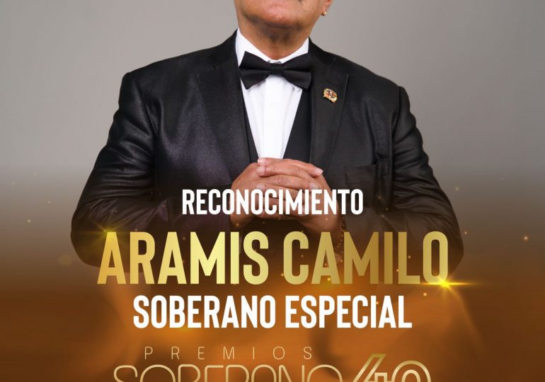 Aramis Camilo será reconocido por Acroarte con un Soberano Especial