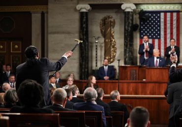 Video: Histórico incidente en el Congreso: Expulsan a Al Green durante discurso de Trump