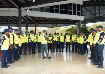Policía Municipal, Auxiliar y Líderes Comunitarios, se unen a DIGESETT para garantizar la Seguridad Vial en Semana Santa