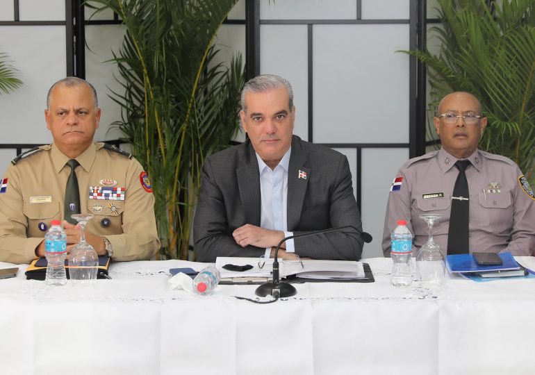 Presidente Abinader encabeza reunión de seguimiento al Plan de Seguridad Ciudadana