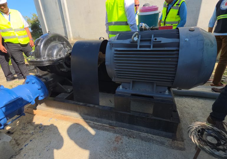 Coraasan avanza trabajos estación de bombeo en tanque La Barranquita