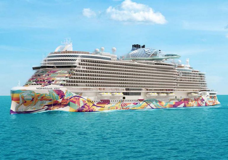 Crucero Norwegian Aqua llega por primera vez a RD