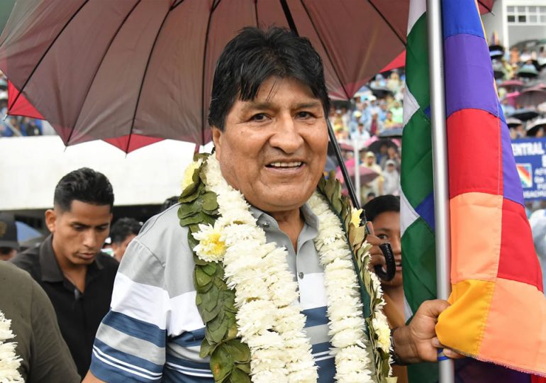 Evo Morales se vuelve a proclamar candidato presidencial