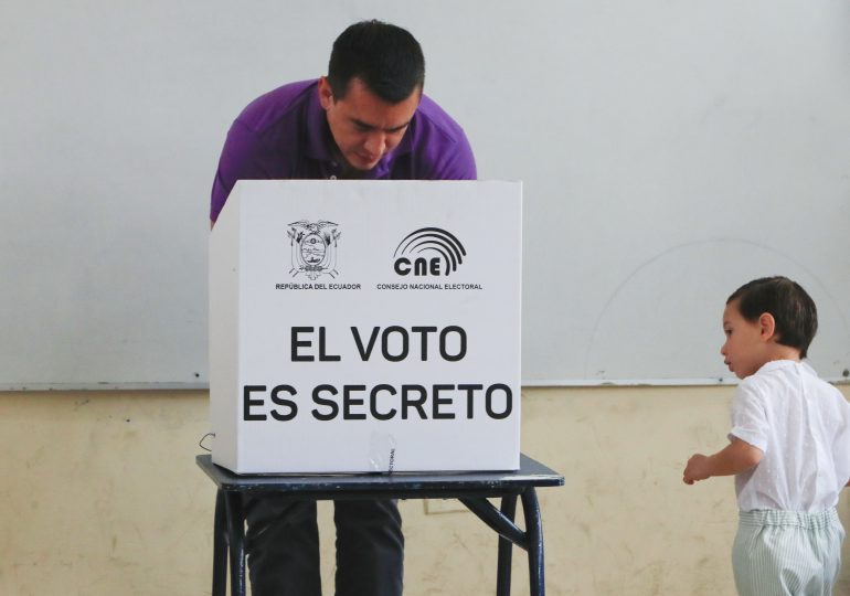 Daniel Noboa, tras el cierre de la votación presidencial en Ecuador: "Hoy será un gran día"