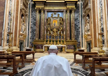 Santa María la Mayor, el refugio de oración de Francisco se convierte en su sepulcro