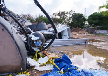 Escombros del Jet Set fueron trasladados a la Feria Ganadera para investigación