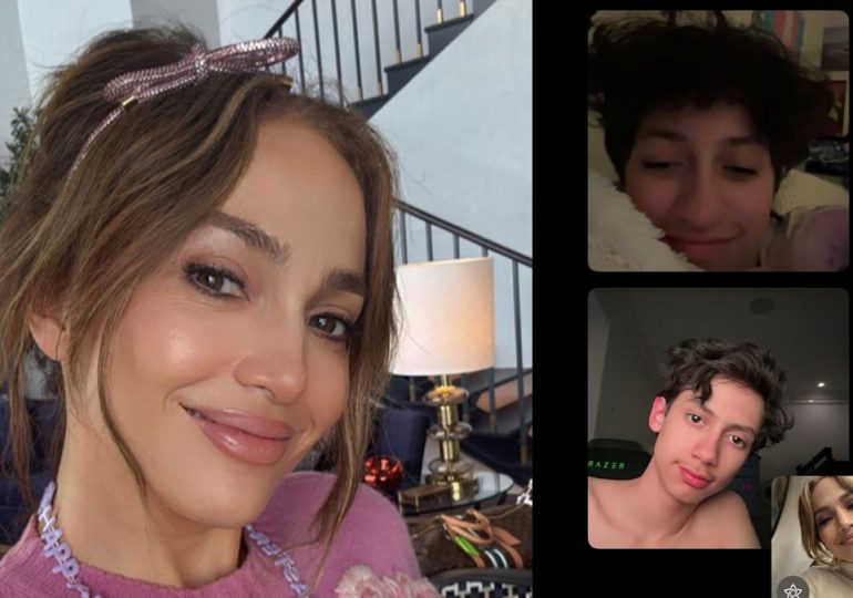 Jennifer López comparte un tierno momento familiar