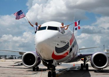 Arajet Airlines realizó histórico primer vuelo a los Estados Unidos