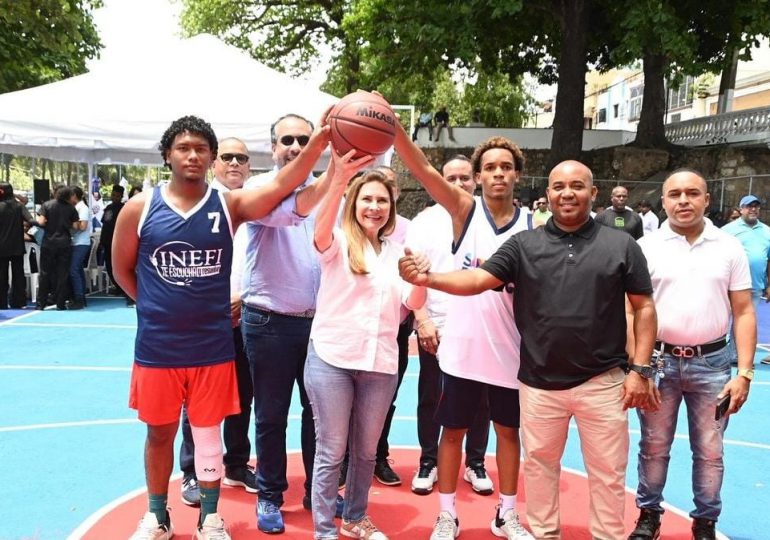 Inefi y Alcaldía del DN restauran la Cancha de Montesinos en Ciudad Colonial