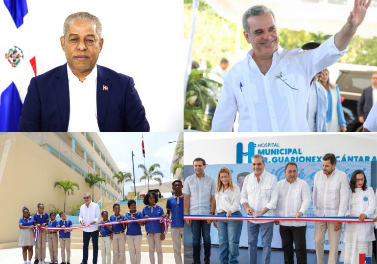 Federico Reynoso: gobierno dominicano inaugura 71 obras en el primer trimestre de 2025 con una inversión de RD$12,569 millones