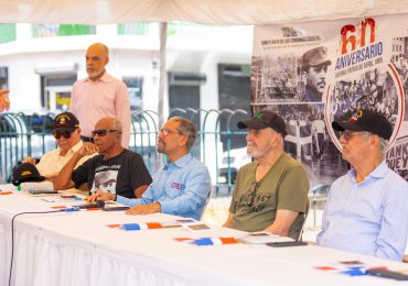 Instituciones recuerdan el 60 aniversario de la Revolución de Abril y la segunda intervención militar norteamericana