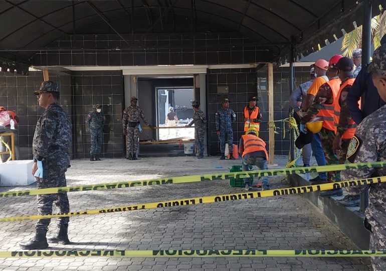 Autoridades proceden al cierre de instalaciones Jet Set, tras concluir operativo de rescate y búsqueda de cadáveres
