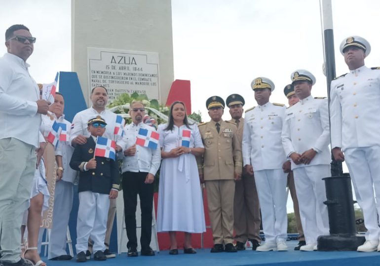 Efemérides Patrias junto a autoridades civiles y militares recuerda el 181 aniversario de la batalla naval de Tortuguero