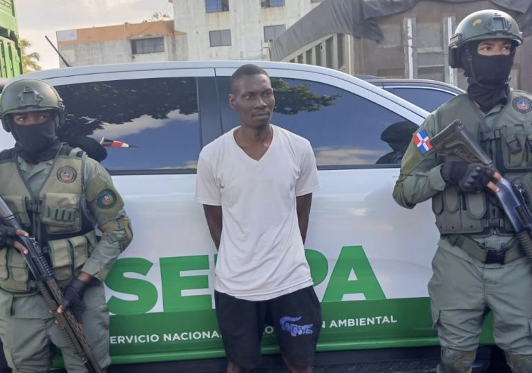 SENPA detiene haitiano que mató tiburón en playa Guayacanes