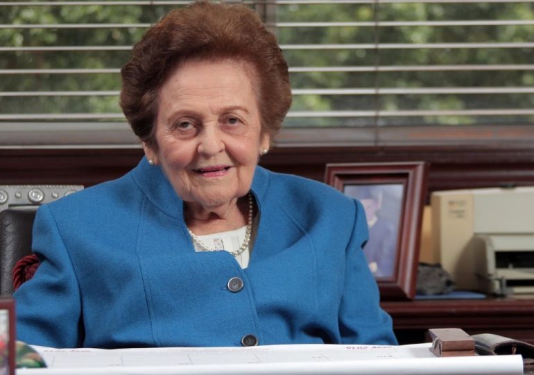 Falleció doña Mary Pérez Marranzini, fundadora de la Asociación Dominicana de Rehabilitación
