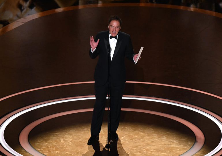 Quentin Tarantino en Cannes para hablar de wésterns