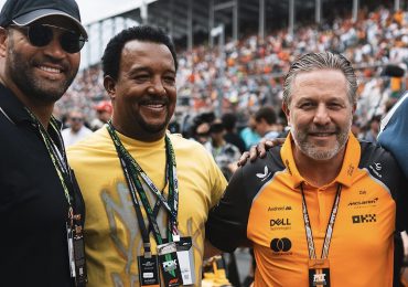 Pedro Martínez y Alberto Pujols disfrutan de la F1 en el GP de Miami