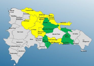 Vaguada intensifica alertas meteorológicas: nueve provincias y DN en amarillo