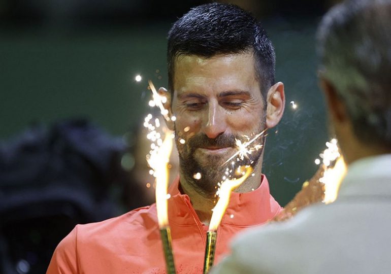 Djokovic celebra su cumpleaños con pase a semifinales en Ginebra