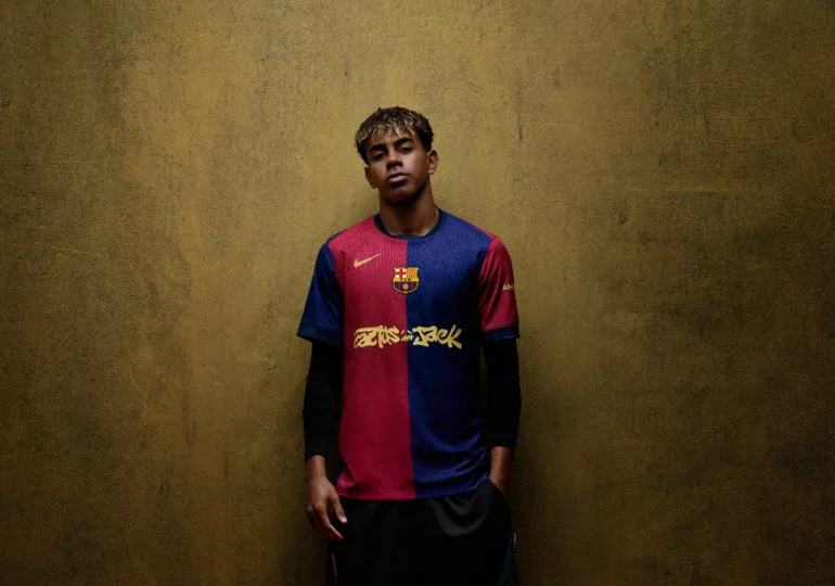 El Barcelona lucirá el logo del rapero Travis Scott en el clásico del próximo 11 de mayo