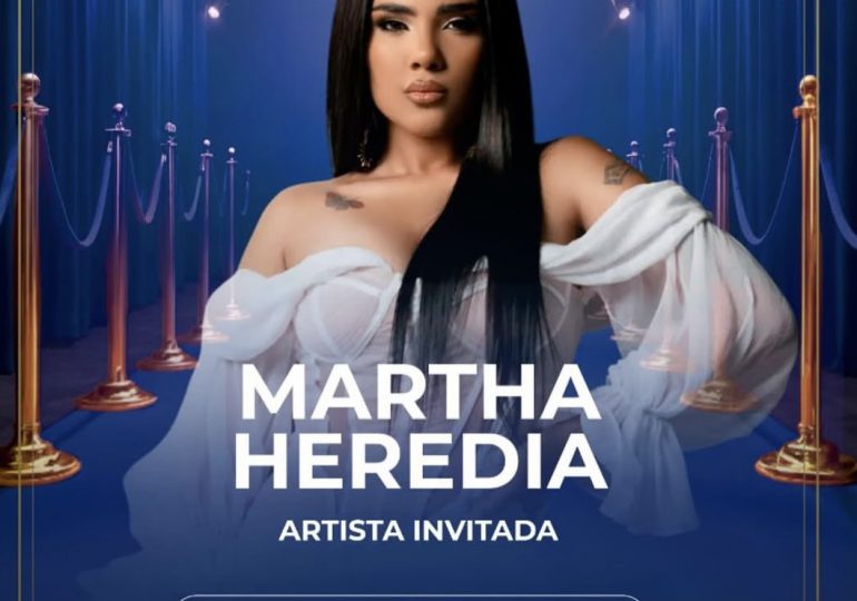 Marta Heredia se presentará este domingo en los Premios Juan Pablo Duarte