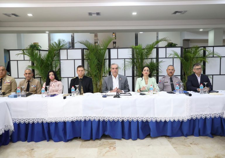 Presidente Abinader encabeza reunión de seguimiento al Plan de Seguridad Ciudadana