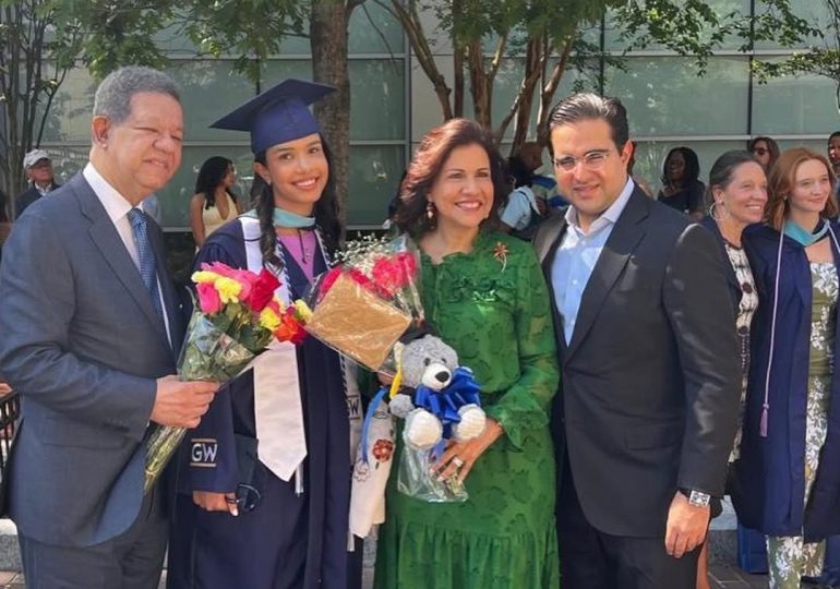 Margarita Cedeño celebra la graduación de su hija con Leonel Fernández: “¡Vivo orgullosa de ti!”